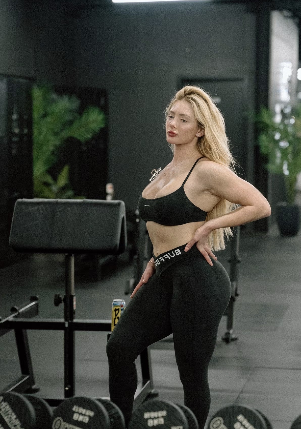 Miranda Cohen in the gym